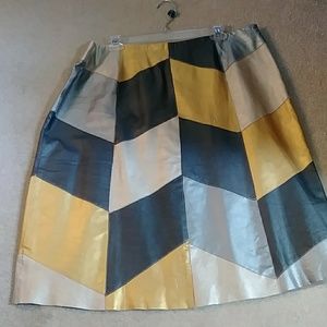 Leather skirt